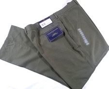 Tommy Hilfiger-Mens Micro-Tech Travel Dress Pants Slacks-42x32-Green-NEW w/Tag