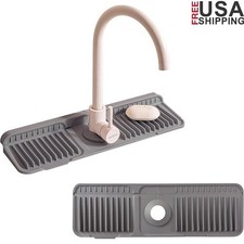 Silicone Sink Splash Guard Mat Drain Protector Kitchen Drip Tray Organizer New