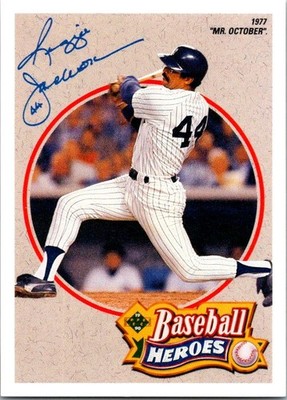 1990 Upper Deck #3 Reggie Jackson Baseball Heroes: Reggie Jackson