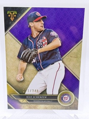 2017 Topps Triple Threads - Max Scherzer #31 Amethyst /340
