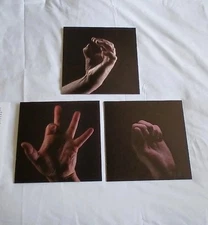 Set Of 3 Contemporary Prints On Board Hands Of Musicians THE BOND NOW ARE 2015 