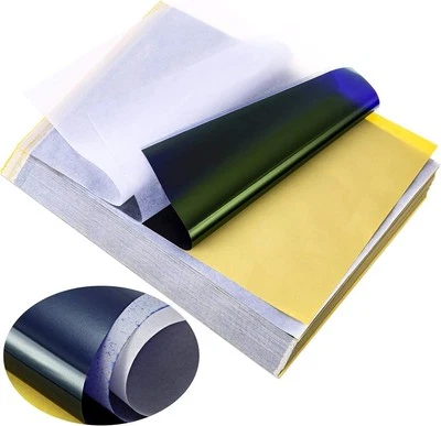 AUDAB 38 Blätter Tattoo Zubehör Tattoo Transferpapier, Tattoo Stencil Papier T