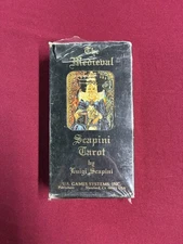The Medieval Scapini Tarot SEALED 1985 US Games Systems