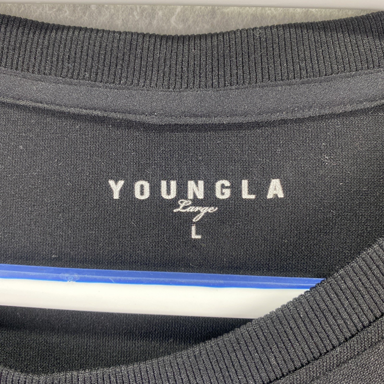 YoungLA Large Black Athletic Performance Long Sle… - image 2