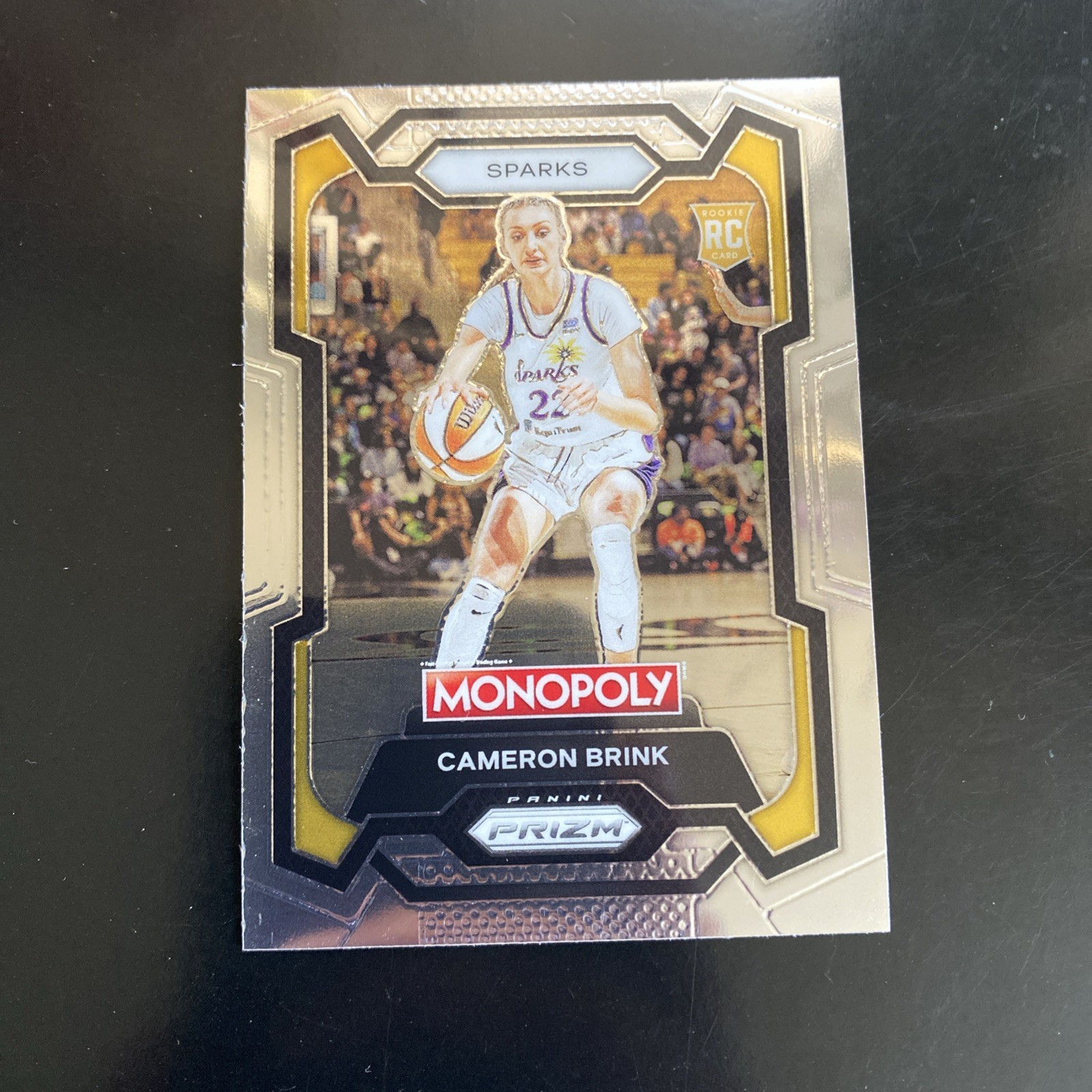 Cameron Brink 2024 Panini WNBA Prizm Monopoly Rookie RC Card #39