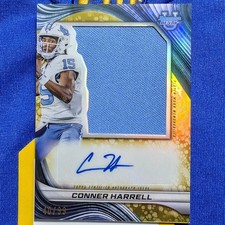 2024 Bowman University Best Football, Conner Harrell, patch auto, /99, #PJA-CH