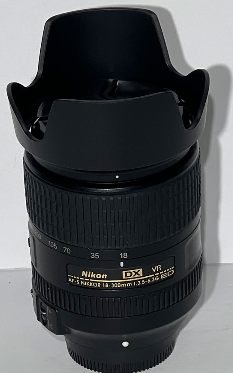 Buy Nikon AF-S DX NIKKOR 18-300mm f/3.5-6.3G ED VR Lens online | eBay