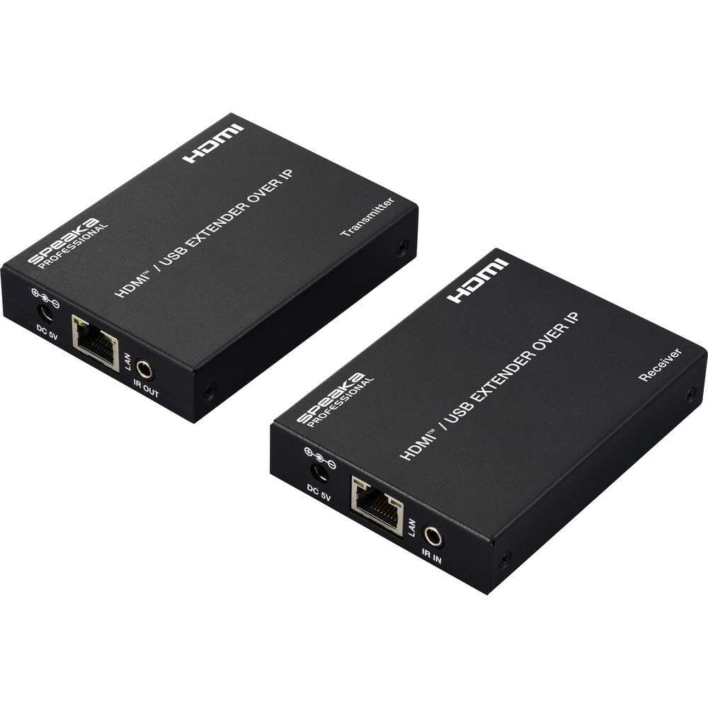 SpeaKa Professional SP-HDE-350 HDMI Удлинитель HDMI ber Netzwerkkabel RJ45 21590₽