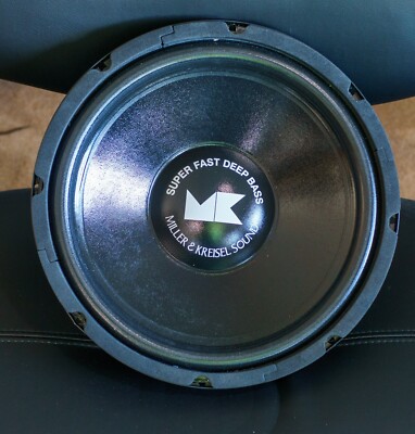 M and K 12inch Subwoofer speaker. Tested ! NOS. #1