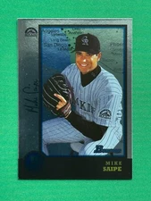1998 Bowman Baseball International Parallel #352 Mike Saipe