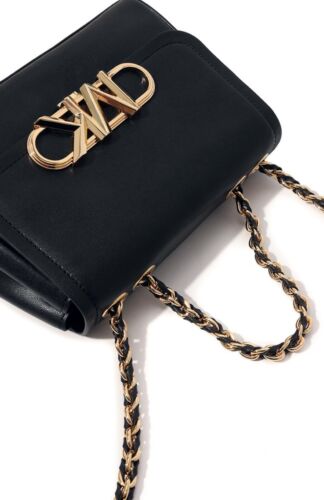 Michael Kors sac à main pour femme Parker Medium Chain Shldr Bag noir neuf - Photo 9 sur 18