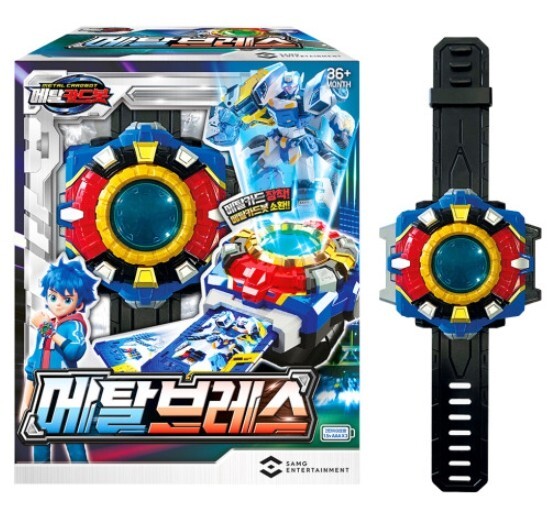 METAL BREATH Metal Cardbot Transformer Light and sound Wrist