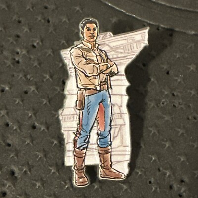 Finn Star Wars Galaxys Edge Rebel Millennium Falcon Disney Mystery Puzzle Pin