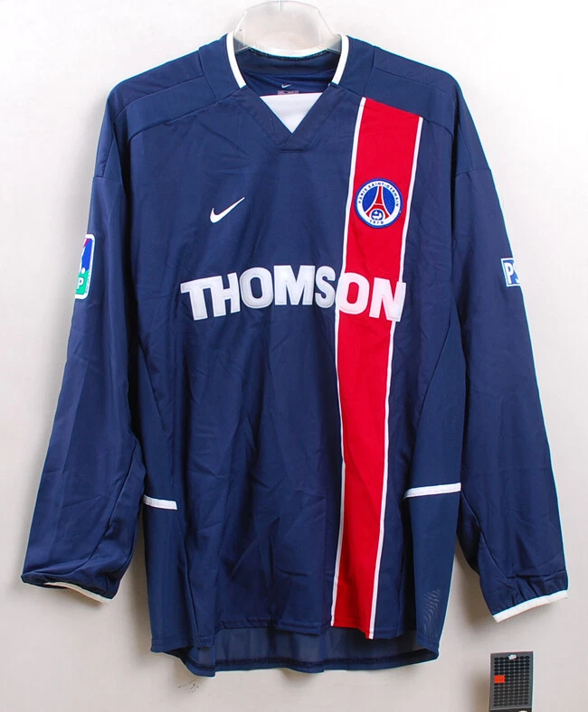 2002 03 PSG Home L S No.10 RONALDINHO Player Issue League 1 Paris