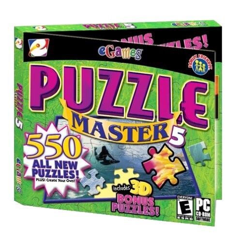 パズルマスター3 Windows98/Me/2000/XP PCゲーム PUZZLE MASTER 3 PC Video Game eGames Windows 98/ME/2000/XP Vintage