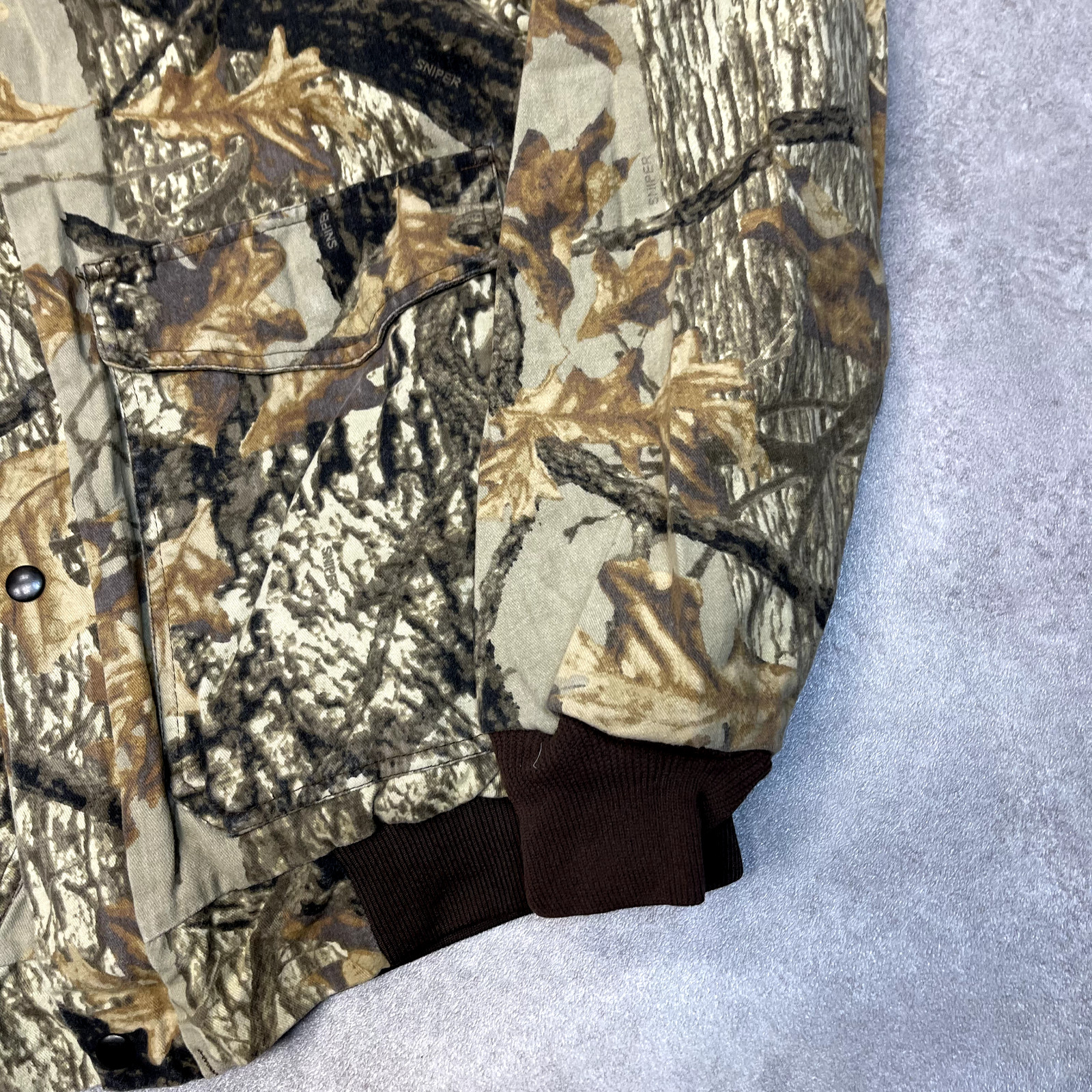 Winchester Real Tree Bomber Jacket Mens 2XL Xpert Sniper Hunting Coat, Brown image 5