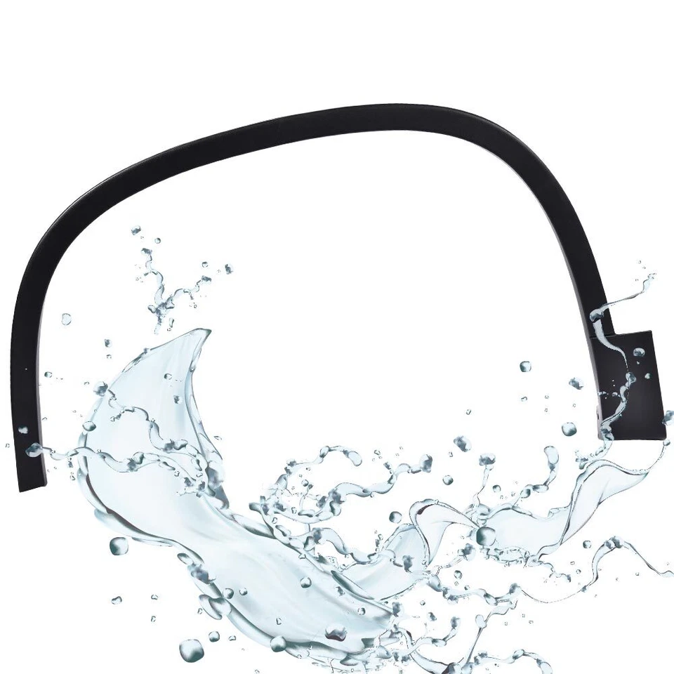 Fit For 12-17 Volkswagen Tiguan NE Front Left Driver Fender Flare Textured Black - Image 2 of 4