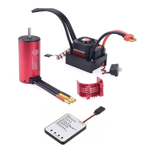 Surpass KK 3674 Waterproof Motor+120A ESC+Heat Sink+Program card for 1/8 RC Car - Picture 16 of 16
