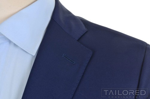 NWT - FREEMANS SPORTING CLUB FSC Blue 100% Wool Blazer Sport Coat Jacket - 38 R - Picture 4 of 9