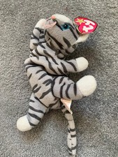 TY Prance Tiger Beanie Bear 1977 with Tag