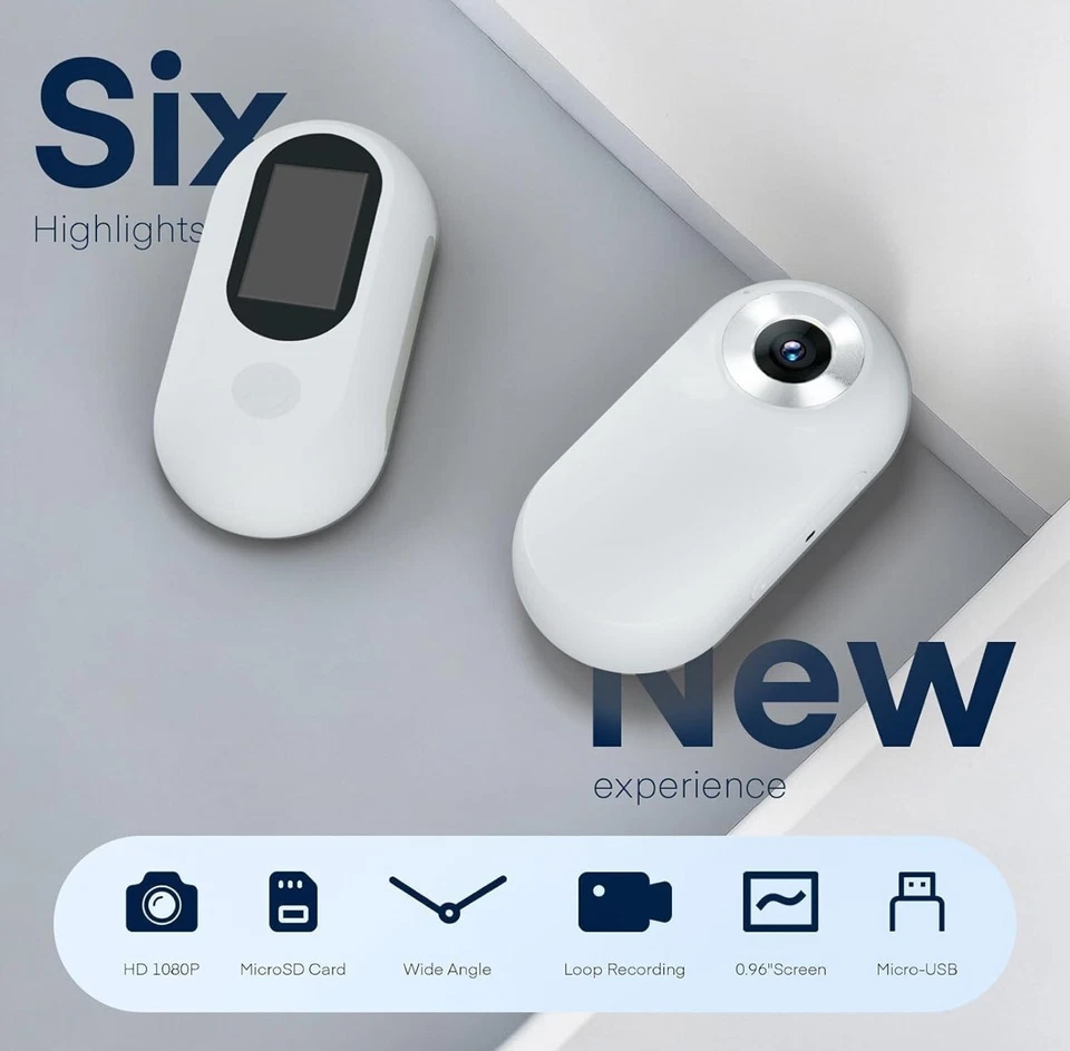 Inalámbrico HD Gato Perro Collar Cámara Grabación Para Mascotas Exterior Interior 8GB SD INCLUIDO Foto 2 de 4