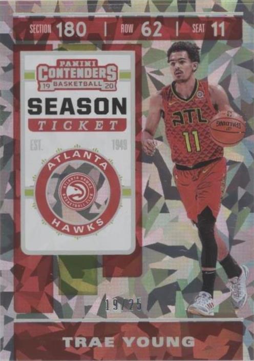 2019-20 Panini Contenders - Trae Young #1 - 1 of 2
