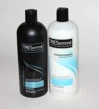 LOT(2) TRESEMME CLIMATE PROTECTION SHAMPOO CONDITIONER KERATIN OLIVE OIL 32 OZ