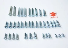 1972-77 Suzuki Engine Motor Cover Bolts Phillips JIS Screw Kit Set gt750 gt 750