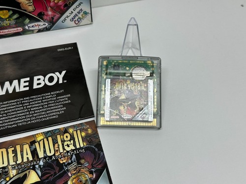 Nintendo Gameboy Color Deja Vu I & II The Casebooks of Ace Harding CiB ⚡ENVÍO⚡ - Imagen 6 de 16