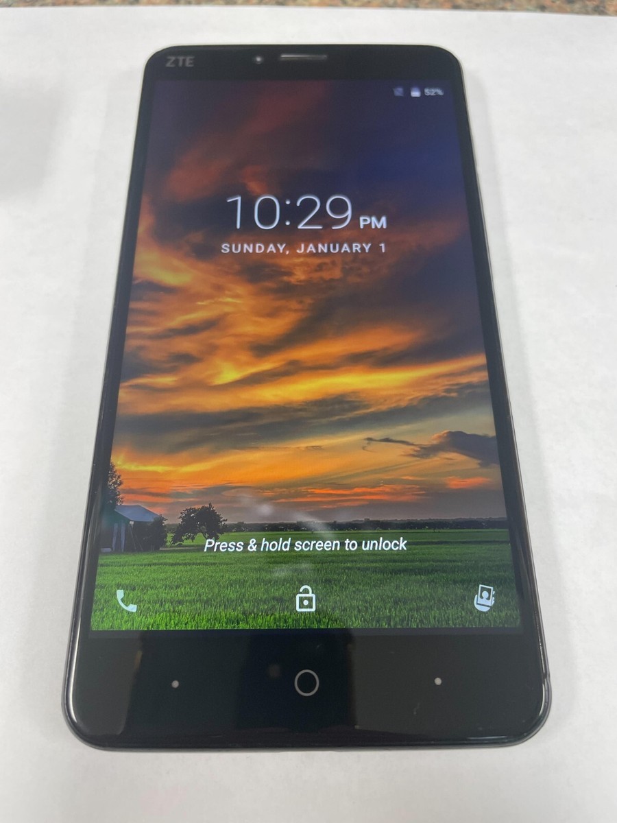 ZTE Blade X Max Z983 - 32GB - Black (Cricket Wireless ZTE Blade X Max Z983 - 32GB - Black (Cricket Wireless