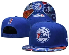 Philadelphia 76ers Sixers 9Fifty Adjustable Adult Size SnapBack Ball Cap Hat