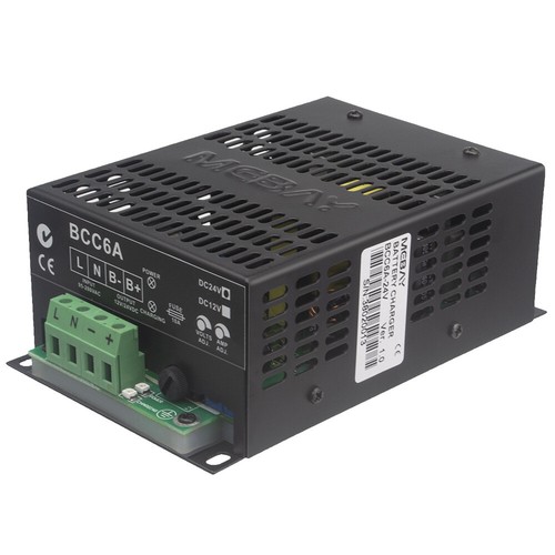 BCC6A-12/24V Lead-acid Battery Charger with Three-stage Intelligent Control Mode - Picture 3 of 14