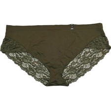 NWT TORRID Hipster Pantie Underwear Sz 4X Olive Green Lace