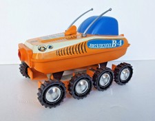 VINTAGE RARE USSR SPACE TOY LUNOKHOD MOONROVER BATTERY OPERATED Box. NEW