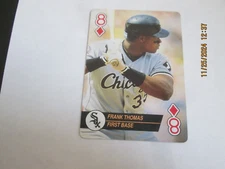 FRANK THOMAS WHITE SOX 1993 U.S. PLAYING CARD COMPANY ACES CARD #8