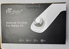 White BioBidet Slim Edge Dual Nozzle Bidet Attachment Dual Nozzles. Brand New.