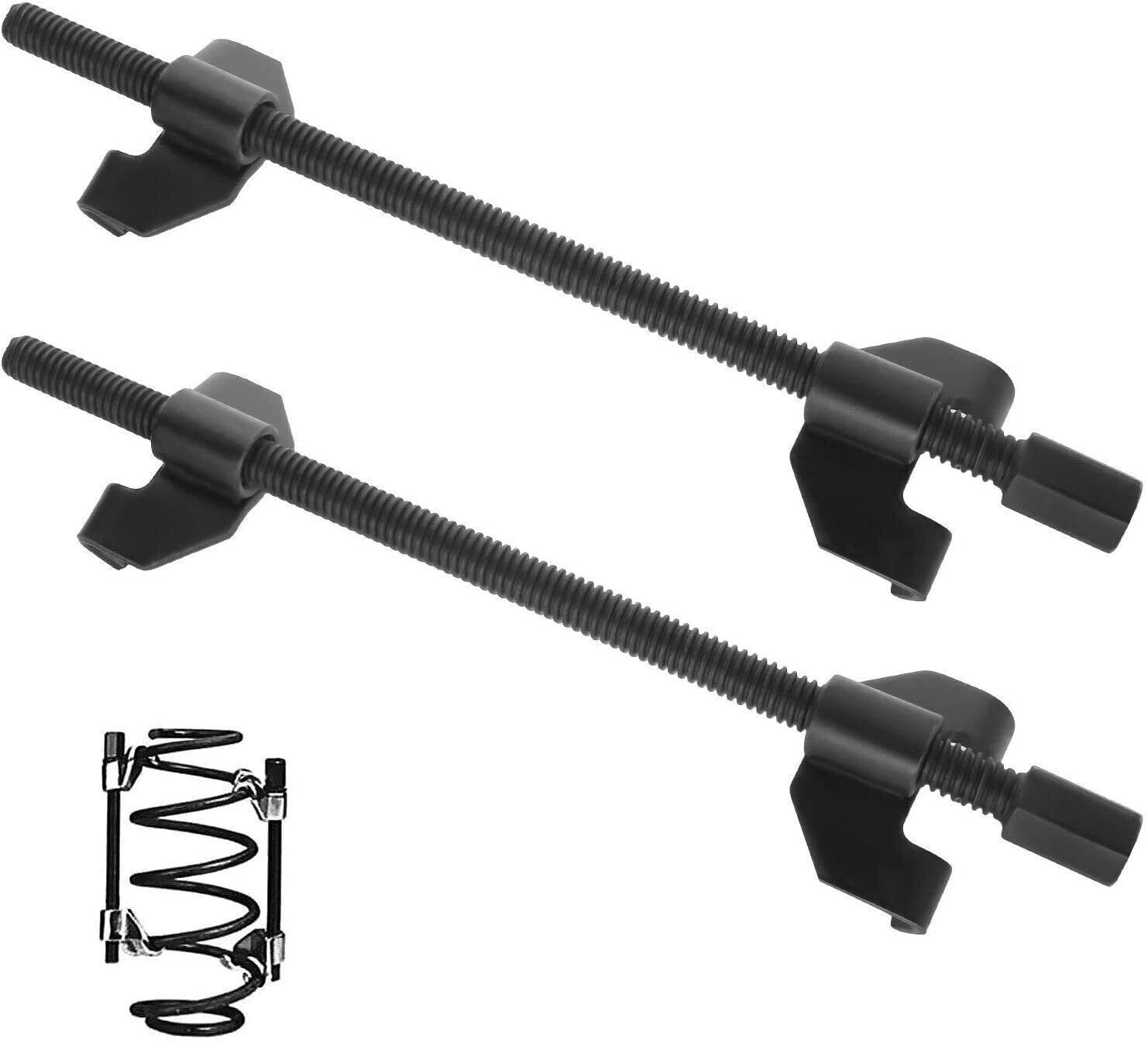 Image 71 - Pair of Coil Spring Compressor Heavy Duty Suspension Clamps 380mm Tool NEW 23-38