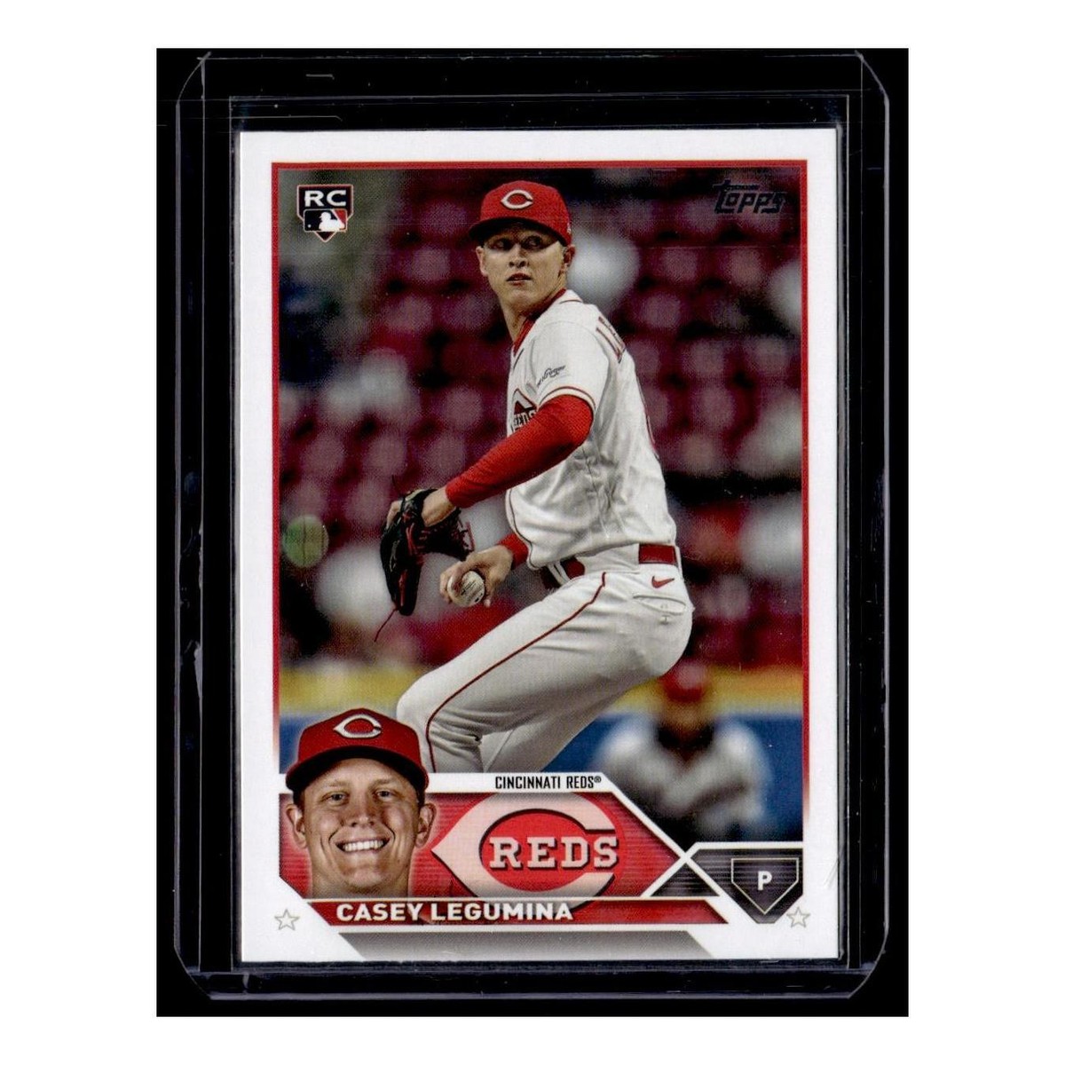 2023 Topps Update #US277 Casey Legumina Rookie Cincinnati Reds