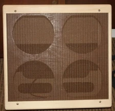 Rawcabs empty 4x10 narrow panel bassman extention cabinet w/ grill cloth
