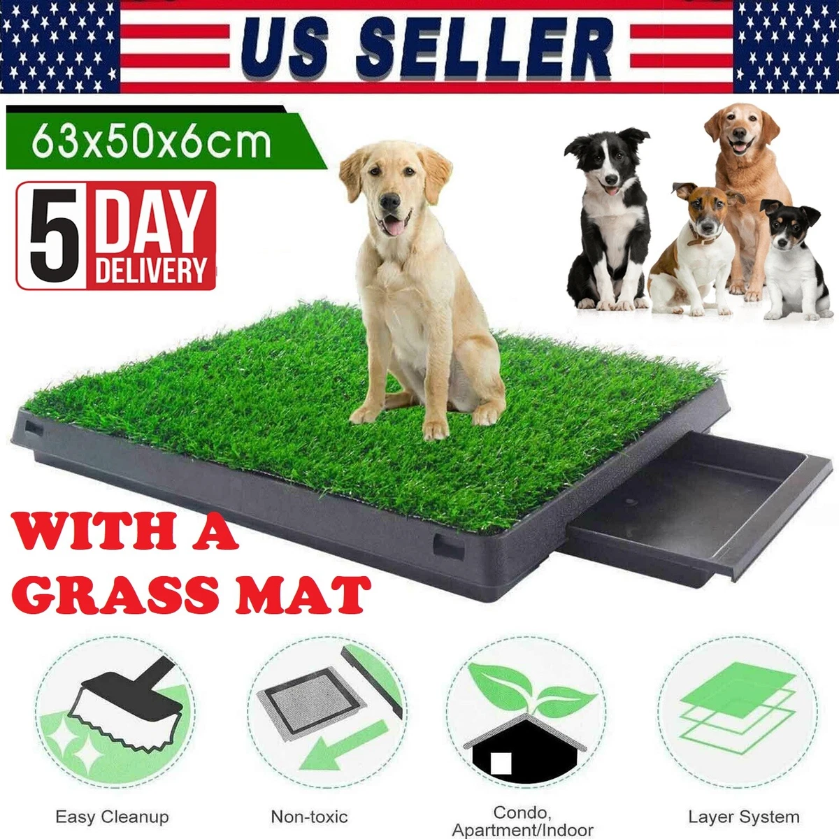 Grass mat for dogs top