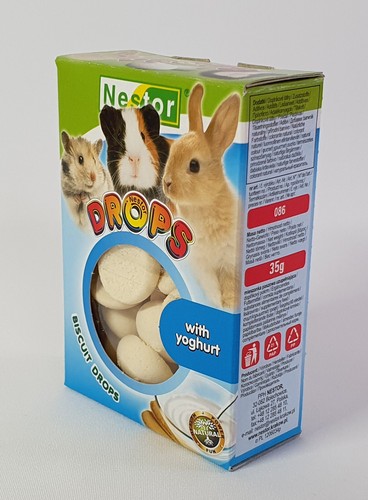 Biscuit Drops for Pet Rodents and Rabbits Small Animals Multi Flavor Food Treats - Picture 12 of 38