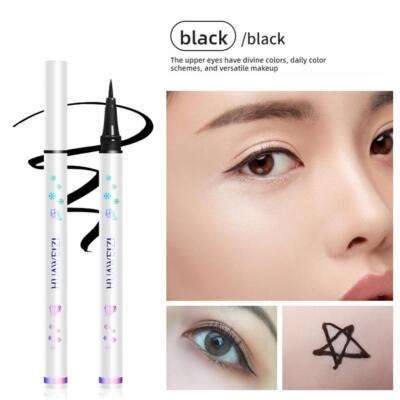 Mattweißer Eyeliner Flüssigstift Liegender Seidenraupenstift Aufhellen Cornera3d8