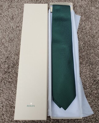 ROLEX TIE NEW in box 100% ORIGINAL BRAND NEW NECKTIE