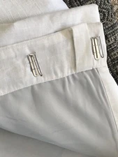 Pottery Barn Curtain Drapery Hook Slide Single Pin Replacement Fast Ship!