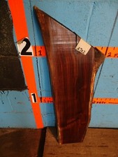A702 13/16" THICK black walnut Live Edge Slab lumber KILN DRIED