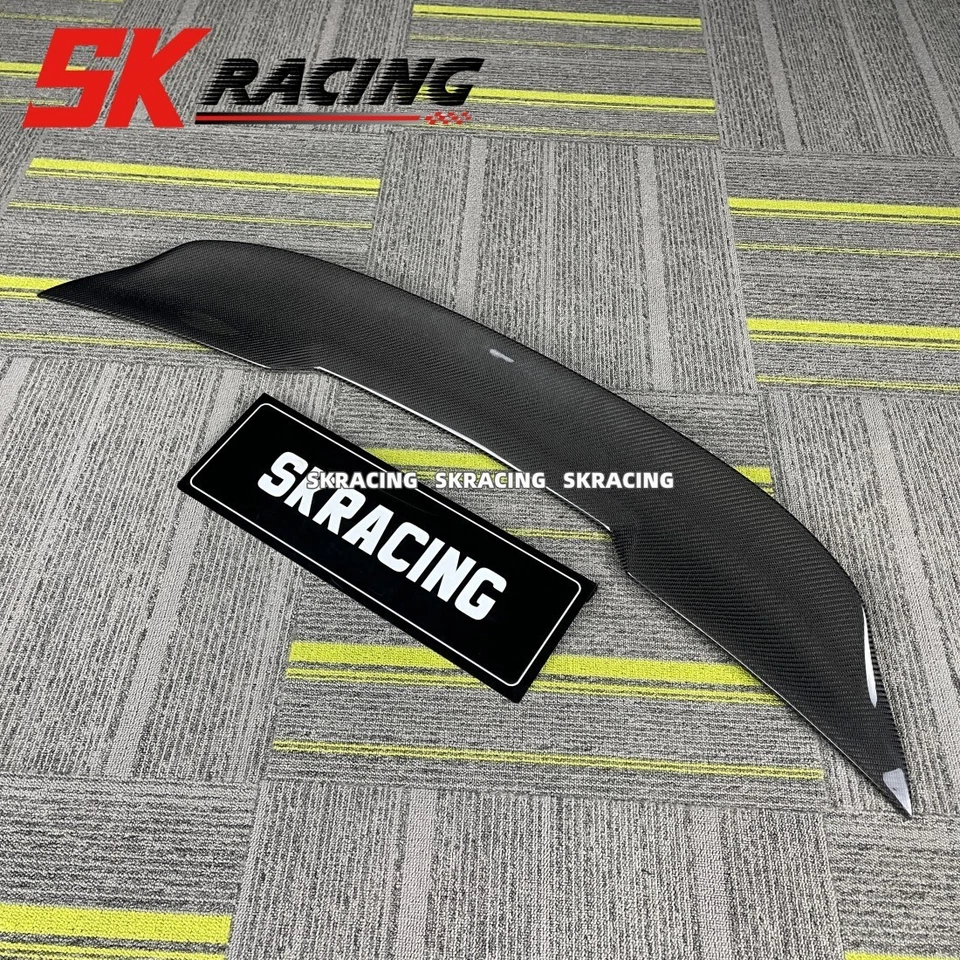 Real Carbon Fiber Rear Trunk Spoiler Wing For Lexus IS300 IS350 IS500 2021-2024 - Image 2 of 4