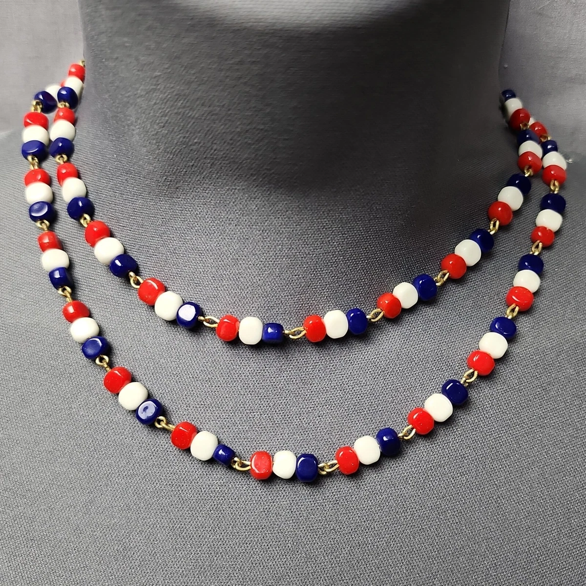 Red white outlet blue jewelry