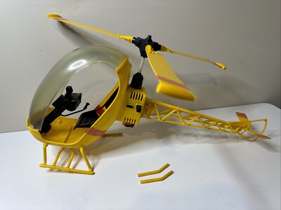 Vintage 1970s GI Joe Adventure Team Yellow Helicopter