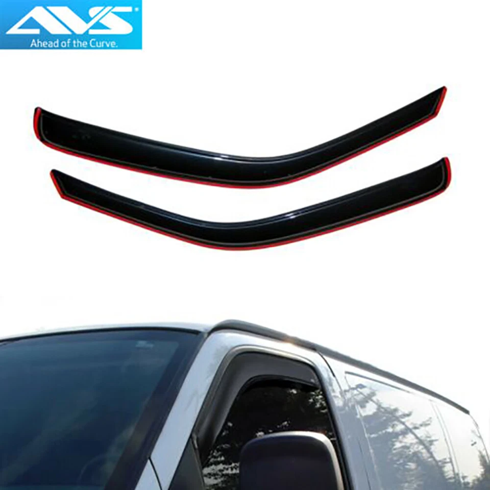 Auto Ventshade 192455 Ventvisor In-Channel Deflector Front 2-Piece Smoke Acrylic - Image 2 of 4