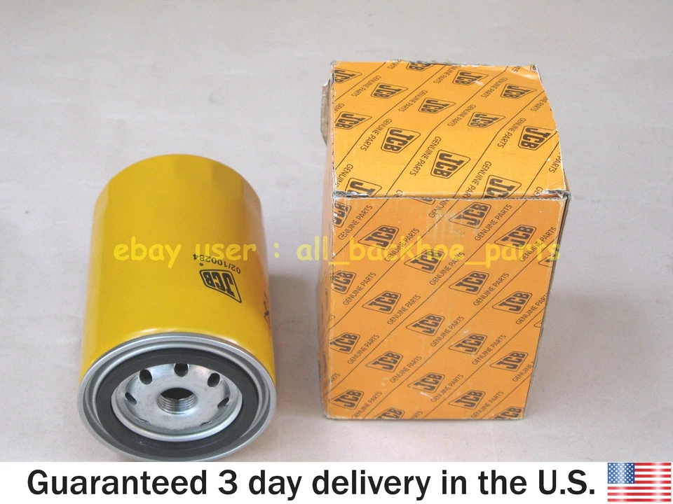 JCB BACKHOE - GENUINE JCB OIL FILTER (PART NO. 02/100284 02/100284A) - Image 2 of 4